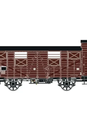 Super Prix Wagon couvert OCEM Kf 29 - LS Models 31311 - HO 1/87 - SNCF - EP.III - 2R